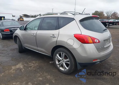 2009 Nissan Murano Le z USA, uszkodzony, nr VIN JN8AZ18W19W133485